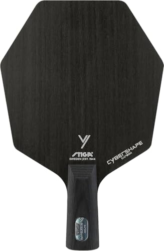 STIGA Cybershape Carbon Table Tennis Blade | Ping Pong Paddle - Unique Design for Larger Hitting Area & Increased Control - Competition Approved - style: Pen/Penhold