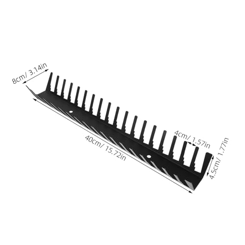 4pcs Video Game Storage Wall Mount - Heavy-Duty Steel Game Case Holder - Media Storage Shelves for Small Spaces Living Rooms Gamer Room