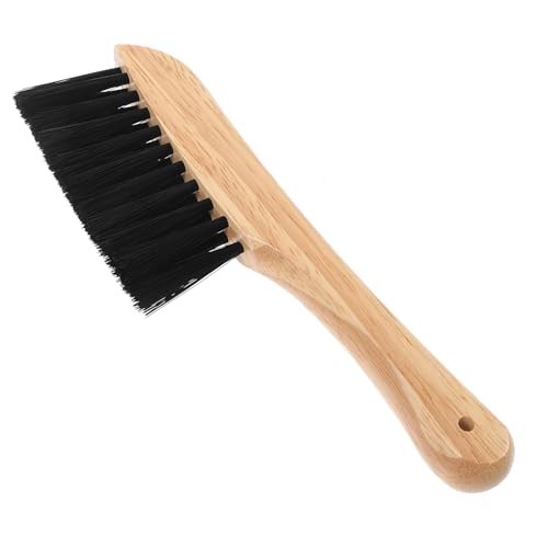 BESPORTBLE Wooden Pool Table Brush for Felt and Rail Cleaning - Professional Billiard Accessories Kit, Snooker Cloth Cleaner with Soft Bristles for Precise Maintenance and Dust Removal