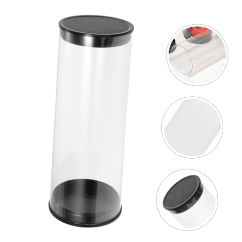 Happyyami 8 Pcs Golf Barrel Golfing Ball Case Ball Case for Golfing Golfs Ball Case Golfs Ball Holder Clear - color: As Shownx4pcs, size: 13.00X4.50X4.50CMx4pcs