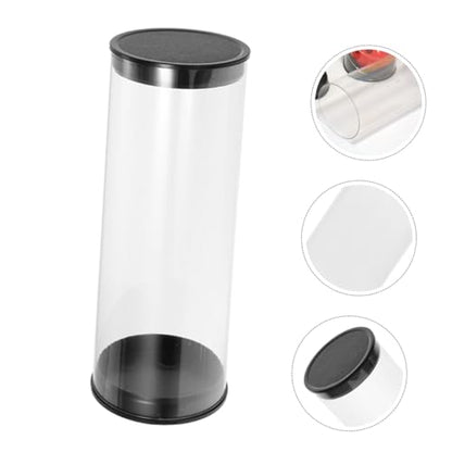 Happyyami 8 Pcs Golf Barrel Golfing Ball Case Ball Case for Golfing Golfs Ball Case Golfs Ball Holder Clear - color: As Shownx4pcs, size: 13.00X4.50X4.50CMx4pcs
