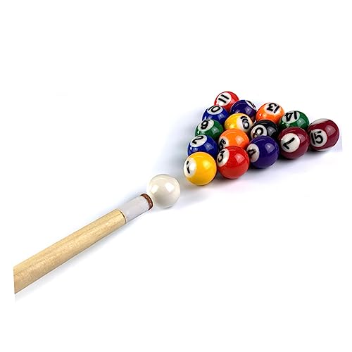 Pool Cue Stick Wooden Billiard Cue for Boys Lightweight Easy to Use for Learning Entertainment for Young Pool Players