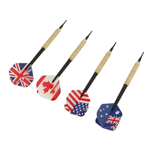 Soft Tip Dart Set, Plastic Tip Darts Set, Soft Tip Darts Set with 50 Dart Tips 12 Flights Shafts Barrels for Electronic Dart Board