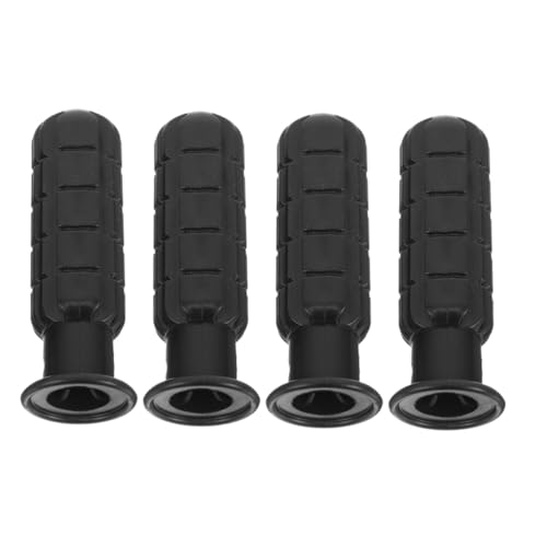 4pcs Foosball Replacement Handles Diameter Non-Slip Plastic Grips for Table Soccer Rods Ergonomic Foosball Table Parts for Indoor Game Play