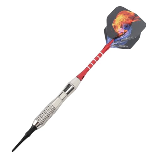 Tbest 3PCS Soft Tip Darts for Beginners,Tip Darts Set Plastic Professional Indoor Darts Set with Aluminum Shafts for Electronic Dartboard Games