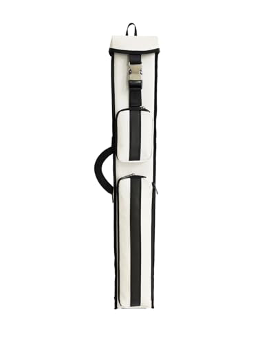 Champion 2X2,2X3,3X4 Nylon/Leatherette Billiard Pool Cue Stick Hard Case - color: White, size: 3X4 pool case