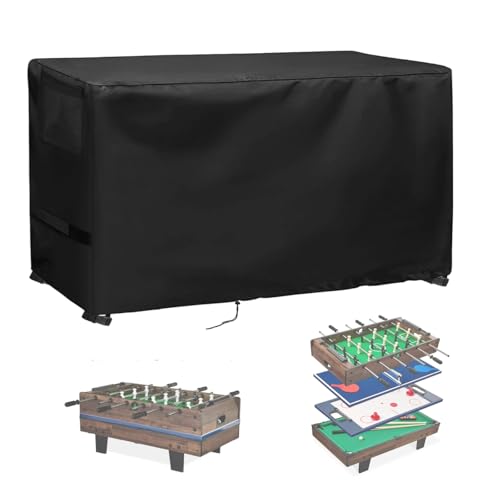 Activity Table Cover for Best Choice Multi-Game Table Series, Arcade Machine Cover for 4-in-1 and 11-in-1 Game Tables,Dust Covers for Indoor Bounce House,32"x30"x14" - size: 32"L x 30"D x 14"H