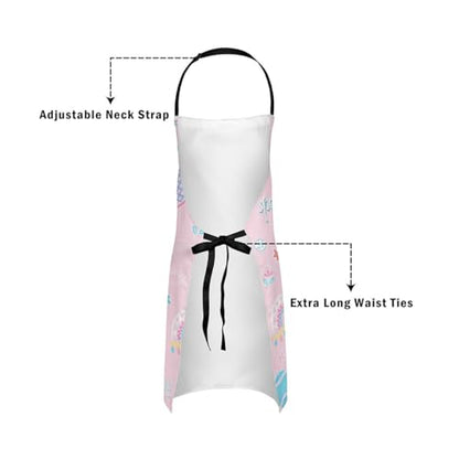 Castle Fairy Boy Soccer Kitchen Apron - color: Pink Tennis