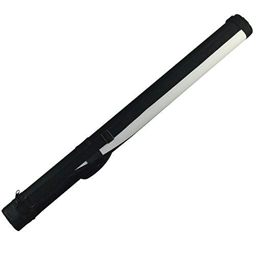 CUESOUL Soocoo Series 2x4/2x2 Hard Pool Cue Case -Holds 2 Cue Butt and 4 Cue Shafts,Four Color Available - color: 1x1-White Black