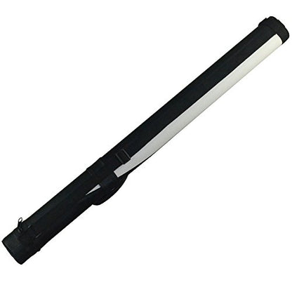 CUESOUL Soocoo Series 2x4/2x2 Hard Pool Cue Case -Holds 2 Cue Butt and 4 Cue Shafts,Four Color Available - color: 1x1-White Black