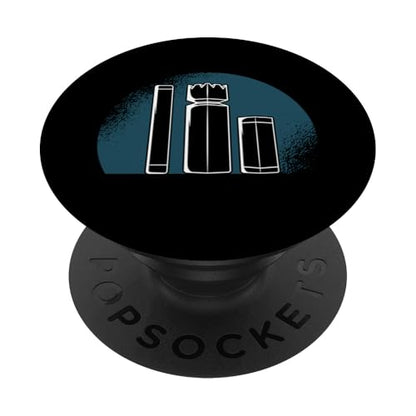Kubb Pieces Lawn Game Player Swedish Chess Gamer Athlete PopSockets Adhesive PopGrip - style: Adhesive PopGrip