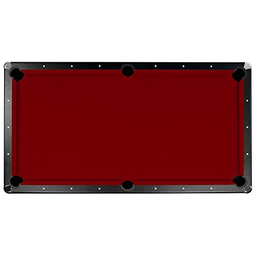 Championship Saturn II Billiards Cloth Pool Table Felt - color: Burgundy, size: 8-Feet