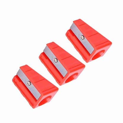 VGEBY 3Pcs Billiards Pool Cue Tip Shaper Tool, Portable Cue Tip Trimmer Shaper Tapper Repair Tool Accessory(Red) Pool Tip Trimmer Pool Tip Trimmer Cue Tip Repair Kit
