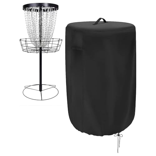 Professional Disc Golf Target Cover, Water Resistant UV Protection Practice Basket Cover, Quick Install for Indoor Outdoor Sports Gear