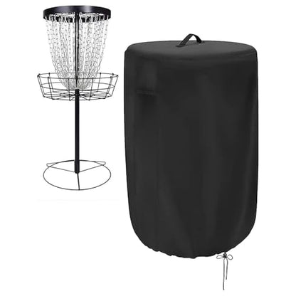 Professional Disc Golf Target Cover, Water Resistant UV Protection Practice Basket Cover, Quick Install for Indoor Outdoor Sports Gear