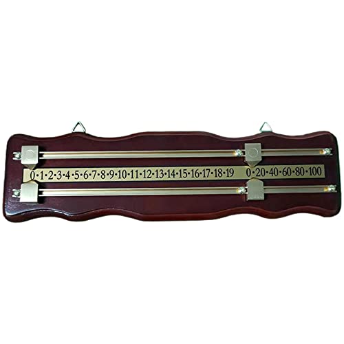 Billiard Score Board Counters Home Supplies Referee Gear Shuffleboard Wall Mounted Scoreboard for Tabletop Games Foosball Club Accessories