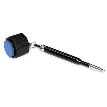 OKKO Octagon Bullet Billiard Pool Cue Chalk Pocket Holder Black - Fits Predator Chalk