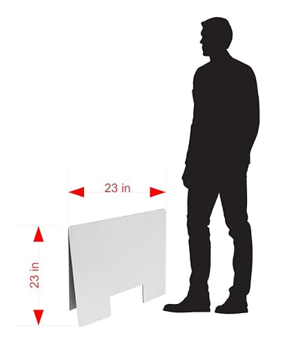 Giant Checkers For Sale White Red Black Folding Coroplast A-Frame Double-Sided 23in x23in