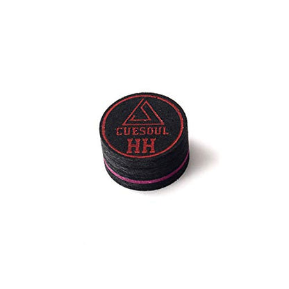 CUESOUL Cue Tips-Pool Cue Tip/Snooker Cue Tip/Glue on Tip - color: Pool cue tip-Mix hardness
