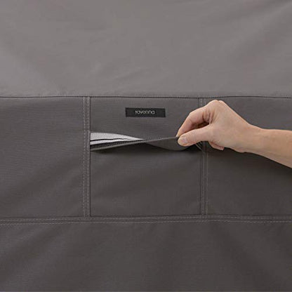Classic Accessories Ravenna Water-Resistant Ping Pong Table Cover, 60 x 28 x 63 Inch