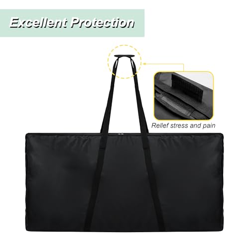 Cornhole Carry Case for 4' x 2' Regulation Size Heavy-Duty 1680D Oxford Waterproof Cornhole Board Carry Case