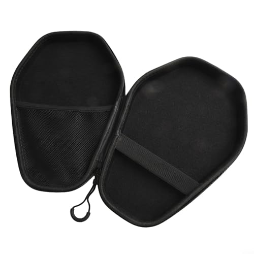 FABULETTA Table Tennis Racket Case EVA Hard Shell Paddle Bag Water Resistant Storage Box Protective Holder For 2 And Balls Pong Equipment Carry Case - color: PB005-C model