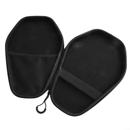 FABULETTA Table Tennis Racket Case, EVA Hard Shell Pong Paddle Bag with Hand Strap, Waterproof Storage Box for 2 Rackets or 1 Racket and 2 Balls, Protective Cover fo - color: PB005-C model