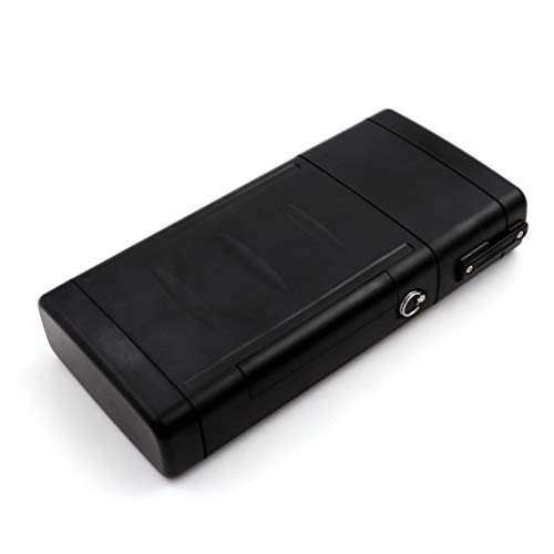 CUESOUL ANTIE Hard Dart Case, Holds 6 Steel/Soft Tip Darts & Extra Tips, Shafts & Flights, Durable Use - color: Solid Black