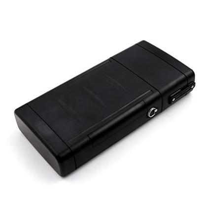 CUESOUL ANTIE Hard Dart Case, Holds 6 Steel/Soft Tip Darts & Extra Tips, Shafts & Flights, Durable Use - color: Solid Black