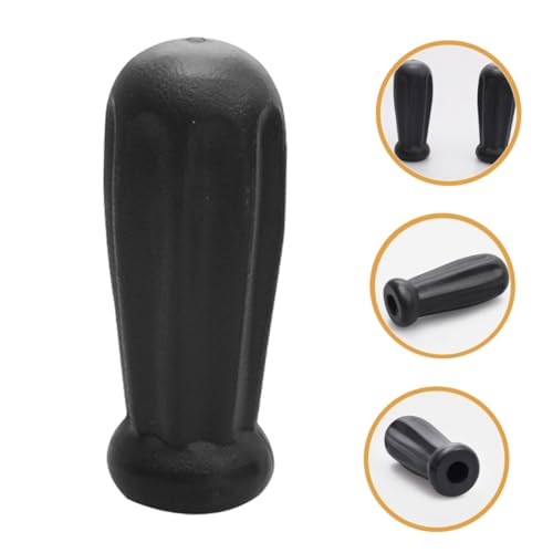 ibasenice 2pcs Plastic Foosball Table Handle Grips and Comfortable End Caps for Table Soccer Rods Replacement