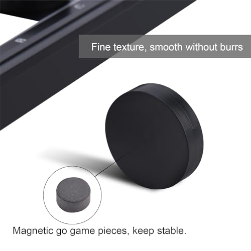 Magnetic Travel Checkers Board Game Set with Folding Board Family Educational Toys for Kids and Adults