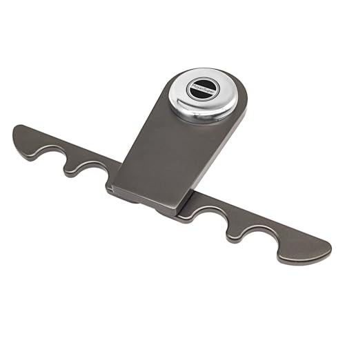 Portable Pool Stick Holder - 4-Cue Weighted Claw Holder for Billiard Table, Grey - color: Grey