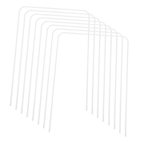 8pcs Croquet Wickets for Outdoor Lawn Games Quick Installation and Portable Design Construction for Croquet Gateball and Soccer Fun