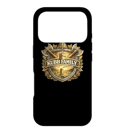 Kubb Family Funny Viking Chess Lawn Game Player Gift Case for iPhone 17 Pro