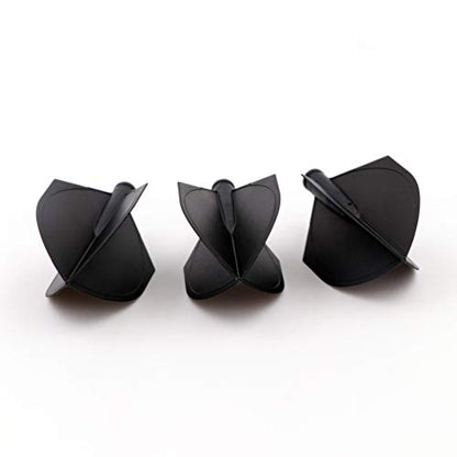 CUESOUL TERO AK4 Dart Flight Standard Shape/Shield Shape/Diamond Shape - color: Shield shape-Black