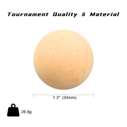 CROWN ME Official Tournament Foosball Table Balls - style: 6 Pack
