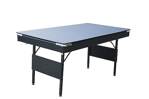 5.5-Foot Billiard Tables, 3 in 1 Pool Table, Pool Table Tennis,65.75“/35.40“ Portable Pool Table,Perfect for Family Fun,Entertainment Folding Pool Table, Outdoor Ping Pong Table