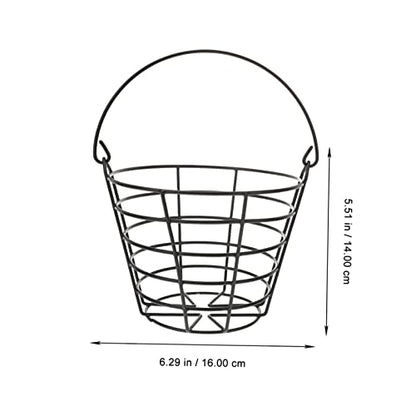 LIOOBO 1pc Golf Basket Golf Ball Basket Golf Ball Dispenser Golf Ball Tray Mens Golf Range Basket Golf - color: Dark Green