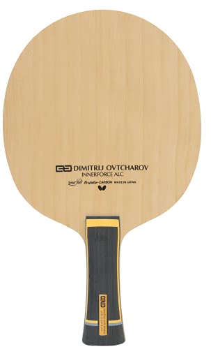 Butterfly Ovtcharov Innerforce ALC Table Tennis Blade - Professional Butterfly Table Tennis Blade - Innerforce AL Carbon Fiber Blade - Available in an, FL, and ST Handle Styles - Made in Japan
