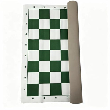 20" Large 2-in-1 Chess and Checkers Set for Kids Adults Beginners,Folding Portable Chess Board Game with Shoulder Strap Bag, Travel & Camping & Educational STEM Toys for Kids