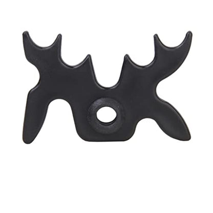 Imperial Billiard/Pool Cue Accessory: Slip-On/Portable Moosehead Bridge Head, Plastic , Black