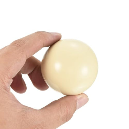 PATIKIL 2-1/4" Billiard Cue Ball, 16 Pack Regulation Size Pool Table Pool Cue Ball Practice Training Balls for Billiard Room Game Room, White