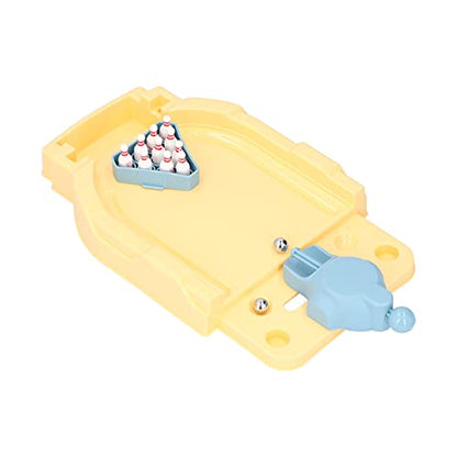Mini Desktop Ball Game Set, Plastic, 3 Games in 1, Bowling Basketball Football, Parent-Child Interactive Toy, Ages 3+
