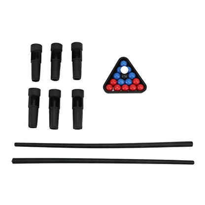 Mini Pool Table Set Portable Desktop Billiard Game for Kids, Compact Miniature Pool Table Home, Office, or Dorm Room