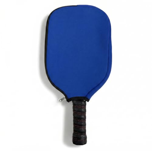 Pickleball Paddle Cover Pickleball Racket Bag Neoprene Racket Case Table Tennis Racket Bag Waterproof Protective Sleeve for Tournament & Training Equipment - color: Blue, size: 1 piece
