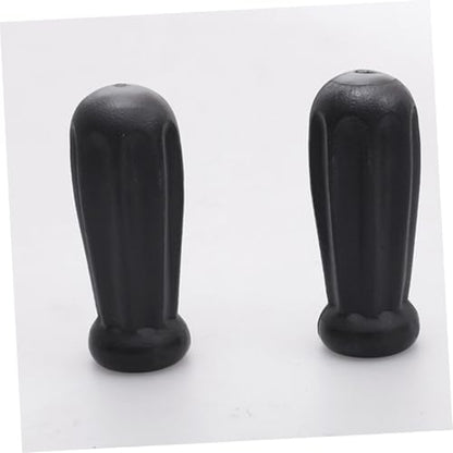 ibasenice 2pcs Plastic Foosball Table Handle Grips and Comfortable End Caps for Table Soccer Rods Replacement
