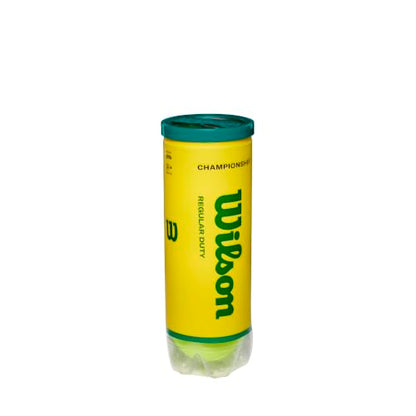 WILSON Championship Tennis Balls - size: Single Can (3 Balls), style: Regular Duty