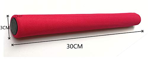 Kikeep Track and Field Relay Batons Sticks Assorted Color Relay Running Race Batons Sticks Foam Relay Running Baton 5 Pack Track & Field Sticks