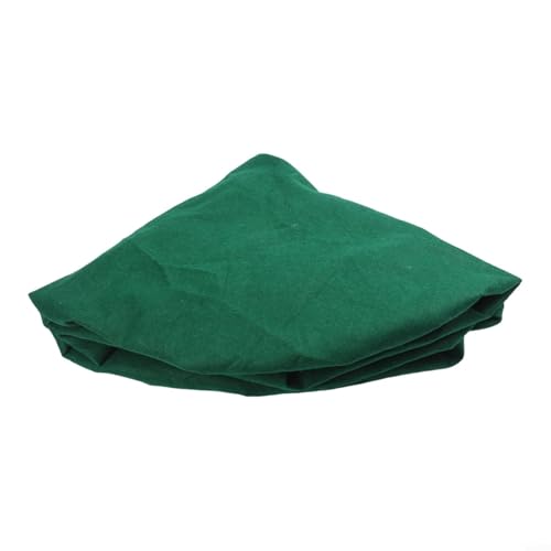 Round Felt Table 36-48 Inch Tables, Elastic Gaming Mat with Cashmere Texture, Waterproof Tablecloth Poker Board Games, Green(Green) - color: Green