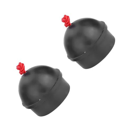 2 PCS Non Slip Cue Tip Chalk, Billiard Chalk Holder with Cord, Pool Chalk Holder, Billiard Pool Cue Chalk Holder for Snooker Pool